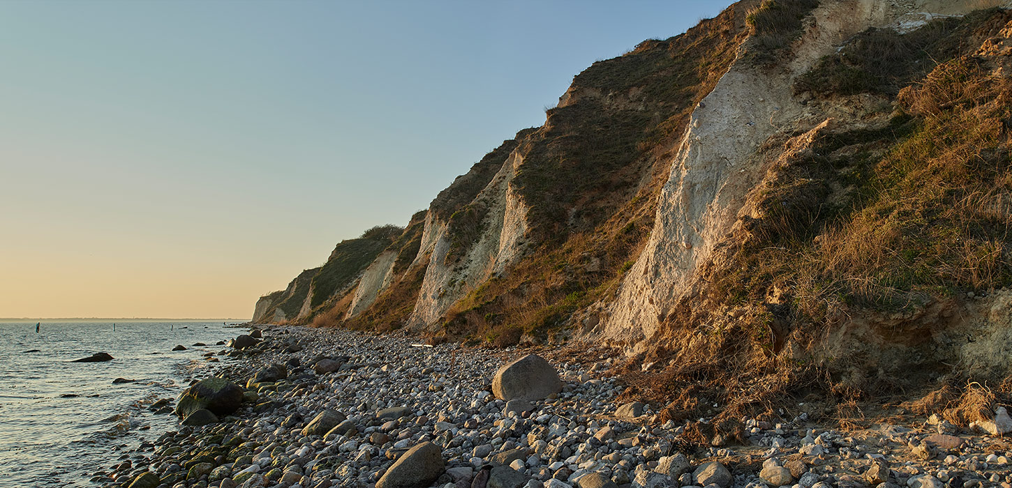 Ristinge Klint på Sydlangeland