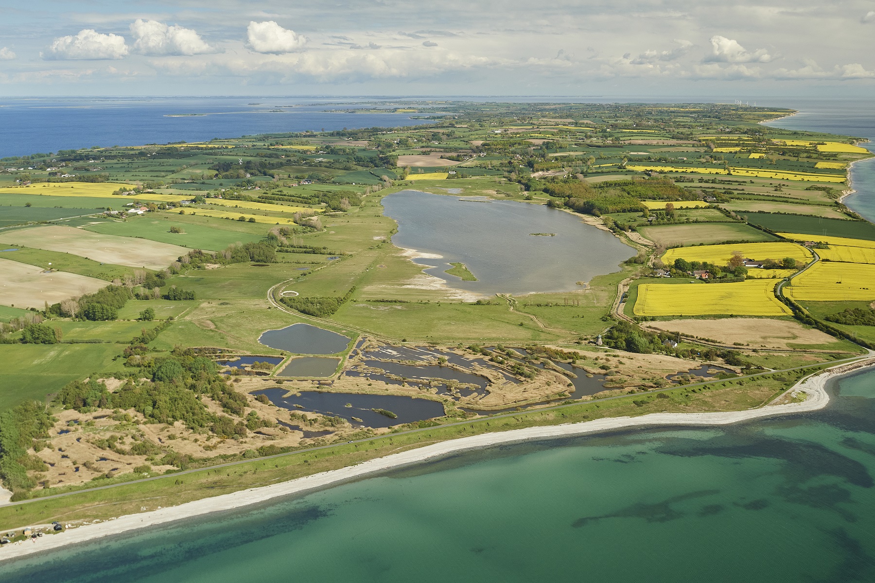 Vitsø Nor set fra nordvest. Geopark Det Sydfynske Øhav