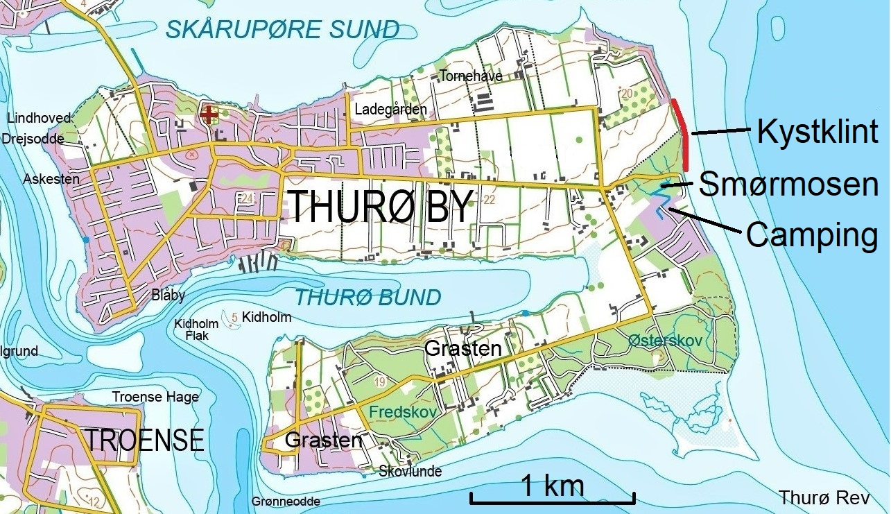 Thurø Map